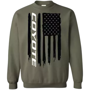 Coyote 5.0 Flag Crewneck Pullover Sweatshirt - Picture 1 of 5