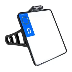 HeinzBikes, supporto targa laterale. Nero Softail 18-25 - Foto 1 di 1