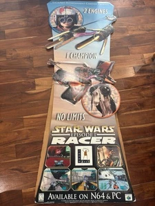 LucasArts Star Wars Episode 1 Racer N64 Standee - Bild 1 von 1