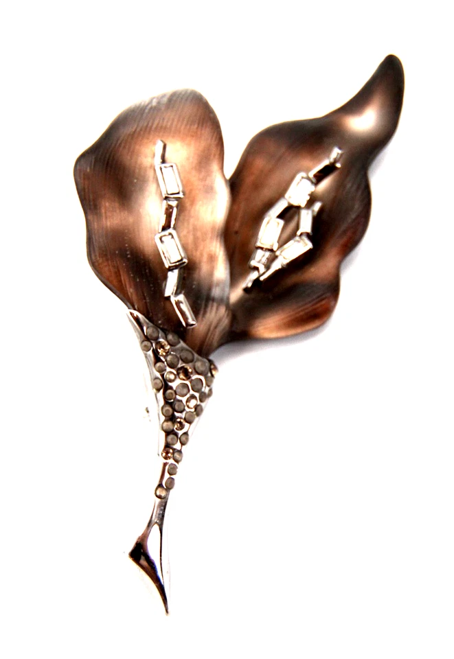 Broche prendedor flor Alexis Bittar Lucite Foto 1 de 4
