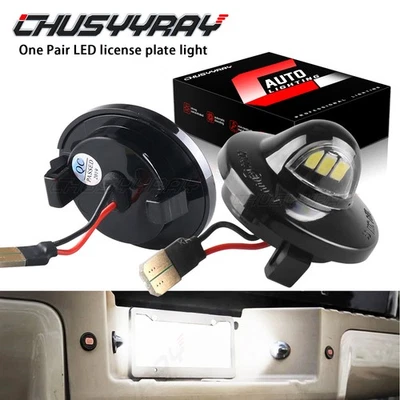 2 LED License Plate Light Assembly Replacement For Ford F150 F250 F350 1992-2014 - Image 1 of 4