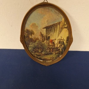 Alter ovaler Bilderrahmen - Bild 1 von 5