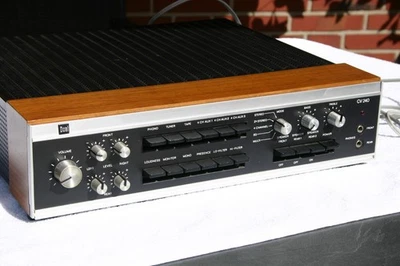 SELTEN! Rarität! Dual CV 240   4 Kanal Verstärker! Revidiert! Mit Rechnung! Top! - Bild 1 von 4