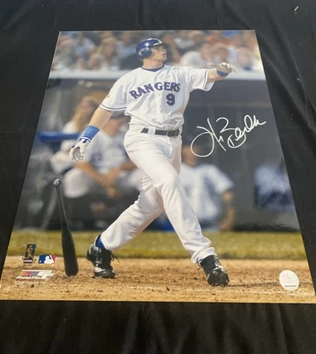 Hank Blalock Signed 16x20 Texas Rangers All Star Game Home Run Rare Silver - Image 1 of 2
