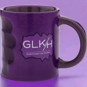 NWT Disney Parks Marvel She Hulk Coffee Mug, GLK/H Superhuman Law Division  - Picture 1 of 3