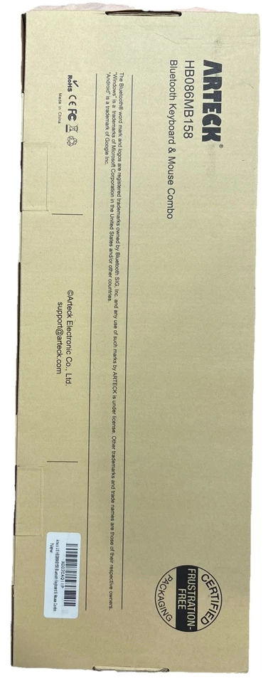 Arteck Universal Multi-Device Bluetooth Keyboard and Mouse Wireless - Image 1 of 4