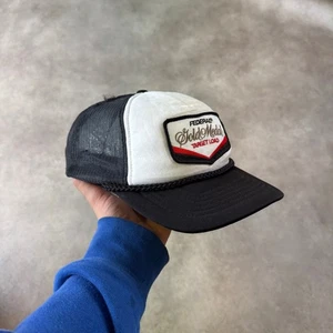 Richarson Beer Trucker Mütze Herren Medium Mesh Snapback Cap, schwarz weiß - Bild 1 von 7