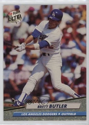 1992 Fleer Ultra Brett Butler #209 - Image 1 of 2