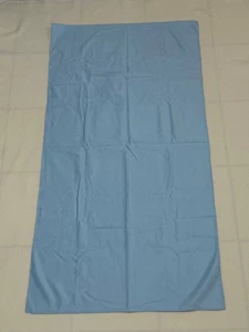 Microfiber Suede Sports Towel Quick Drying - Light Blue -51" x 28" Made In Korea - Picture 1 of 8