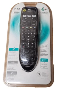 NEU Logitech Harmony 200 individuell programmierbare TV-Kabel DVD Fernbedienung - Bild 1 von 4