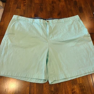 Bermudas cortas Nautica The Deck Seafoam cian calce clásico playa para hombre talla 54 W BG - Imagen 1 de 9