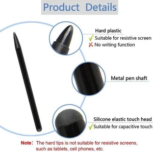 Capacitive Pen Screen Stylus Pencil For Tablet iPad Phone new. Samsungs Z6M7 - Afbeelding 1 van 11