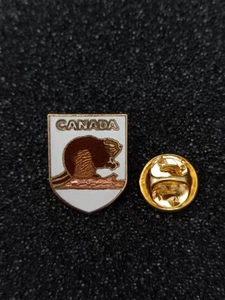 Pin's Pins PIN Enamel 56 Pays  CANADA  "CASTOR"  - Picture 1 of 5