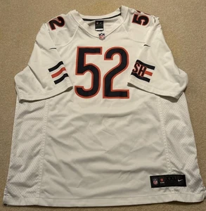 Khalil Mack Chicago Bears White Nike On Field Football Jersey Mens XXL - Picture 1 of 7