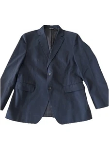 Blazer cappotto sportivo uomo Banana Republic due bottoni blu navy tessuti Sondrio 42 S - Foto 1 di 8
