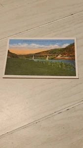 Leinen Postkarte, Brooklyn Bridge über Kentucky River Lexington, Kentucky - Bild 1 von 2