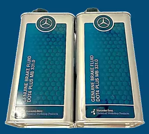 Genuine Mercedes Brake Fluid DOT4+ MB 331.0 - 2 Pack | OEM Performance Part - Picture 1 of 2