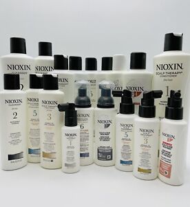 NIOXIN Scalp and Hair Therapy Treatment Shampoo Conditioner System 1,2,3,4,5,6 