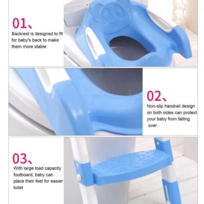 Toddler Stepthrone Potty Toilet Trainer - Image 1 of 4