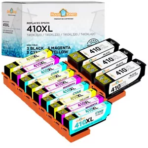 Lote de cartuchos de tinta T410XL para Epson Expression Premium XP-635 XP-640 XP-7100 - Imagen 1 de 6