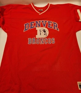 D6-AD VINTAGE INDIANAPOLIS DENVER BRONCOS FOOTBALL FAN SHIRT T-SHIRT LOGO 7 GR.L - Bild 1 von 7
