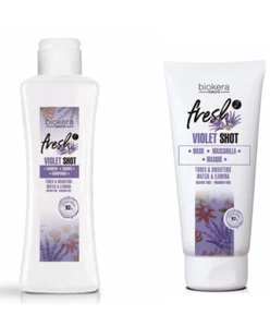 Salerm ULTRA VIOLET SHOT Bikera Shampoo & MasK 300 ml/10,8 OZ Matiz & Lumina - Bild 1 von 3
