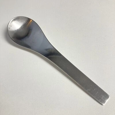 Georg Jensen Tiburón Azul Acero Inoxidable Ovalado/Cuchara Sopera 6.5" Cucharada Foto 1 de 4