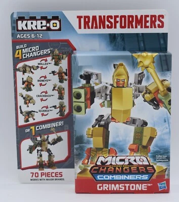 TRANSFORMERS | GRIMSTONE | KRE-O | MICRO CHANGERS COMBINERS | HASBRO 2013 | NEW! - Image 1 of 4