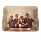 Wise Skies Rappers Design Small Rolling Tray Set With Papers, Tips, Cones & Tube