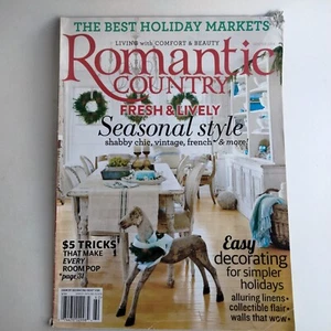 Romantic Country Magazine Fresh And Lively Seasonal Style Shabby Chic Vintage - Picture 1 of 5