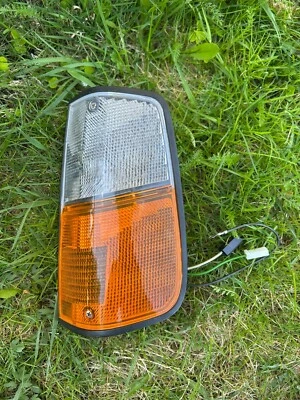 NOS Volvo 240 260 Indicator turn Lens Left European PN 1259746 and housing HELLA - Image 1 of 4