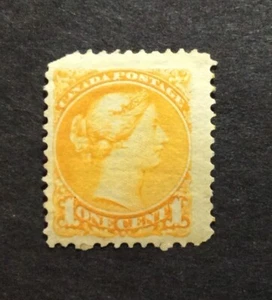 BroadviewStamps Canada #35a Orange. Mint Fine.  See notes.  CV$110 - Picture 1 of 2