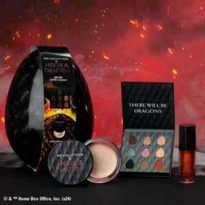 Makeup Revolution HOUSE OF THE DRAGON Glow Egg Gift Set Authentic Brand New - Picture 1 of 4