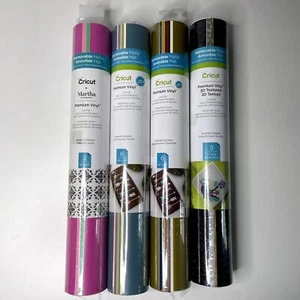 Menge 4 — Cricut ABNEHMBARE MATTE Premium Vinyl Blätter — Martha Stewart Sampler - Bild 1 von 7