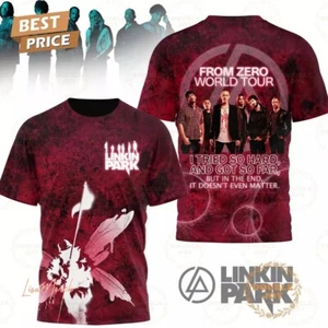 HOT SALE Linkin Park From Zero World Tour 2025 3D T-Shirt - Picture 1 of 4