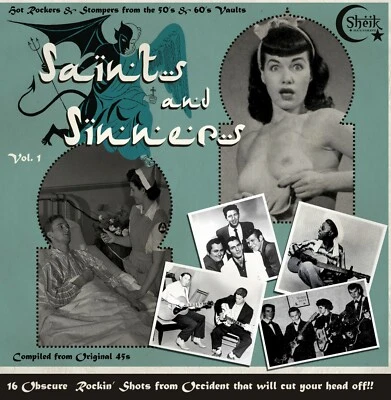 LP/VA ✯SAINTS & SINNERS # 1✯ Superbe R&B rare, Rockabilly, R'n'R ♫ - Photo 1/2