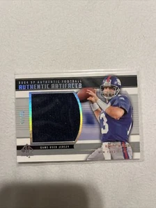 2004 SP Authentic Kurt Warner Game Used Jersey! /75! Rare Giants HOFER - Picture 1 of 2