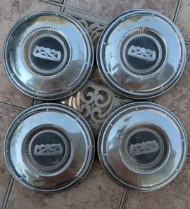 OEM 1967 Ford Fairlane, Falcon, Mustang 9 5/8” Dog Dish Hubcap Set Of 4 - Picture 1 of 10