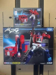 Takara Tomy Masterpiece MPG09 Super Ginrai & MP60 Ginrai Optimus Prime - Picture 1 of 16