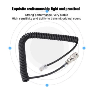8pin to RJ-45 Modular Microphone Adapter For Yaesu FT-450D FT-897D FT-991 FT-891 - Zdjęcie 1 z 7