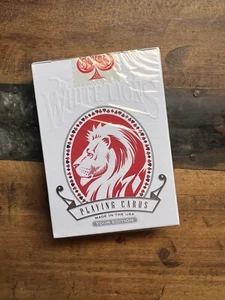 David Blaine White Lions umgekehrte rote Spielkarten TOUR EDITION 7️⃣6️❤️❤️ - Bild 1 von 2