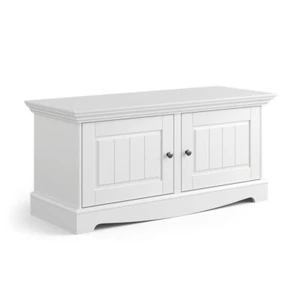 Landhaus Schuhschrank 2-türig - Belluno Elegante weiß - Bild 1 von 7