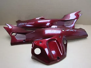 Kawasaki ZX4R ZXR400 1992 30,724 Meilen Panel-Set rot (13708) - Bild 1 von 24