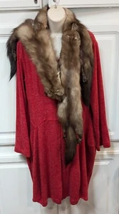 Fabulous VINTAGE SABLE MINK Fur 3 FULL BODY PELTS Stole WRAP COLLAR #1 - Picture 1 of 21