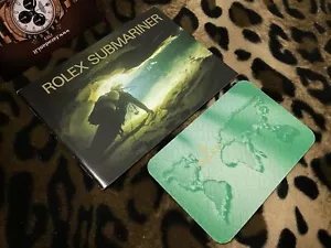 1. 2002 ENG BOOKLET LIBRETTO ROLEX SUBMARINER 16610 16613 16600 14060 + CALENDAR - Foto 1 di 15