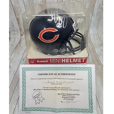 Мини-шлем Chicago Bears с сертификатом подлинности Бернарда Берриана (JSA) - Изображение 1 из 4