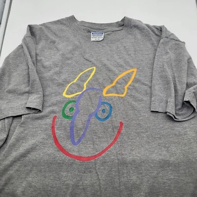 Camiseta Gráfica De Colección Años 90 JUSTE POUR RIRE MONTREAL XL Arte Comedia Club Dibujos Animados Foto 1 de 4