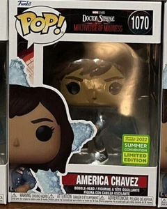 Marvel SDCC 2022 Compartido Exclusivo América Chávez Funko Pop 1070 con Protector - Imagen 1 de 1