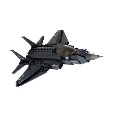Military stealth fighter jet F-35 aircraft building block toy model - Image 1 of 4