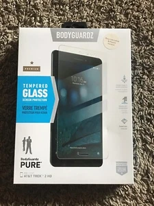 Neu im Karton Bodyguardz Displayschutzfolie AT&T Trek 2 HD reines Hartglas - Bild 1 von 2